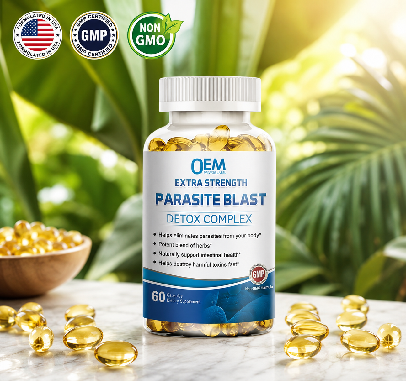 Parasite Blast Detox Complex — Extra Strength (60 Capsules)