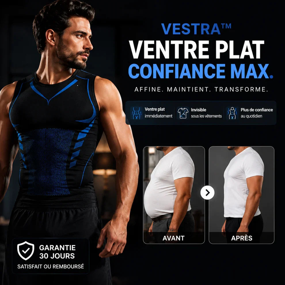 VESTRA™ —Ventre Plat , sans Régime, sans Effort
